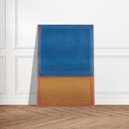 Untitled Red, Blue, Orange - 1955 - Mark Rothko Brushed Aluminum Print - 70x100 cm / 28x40 inches | Mark Rothko Aluminum Print | Mark Rothko Prints