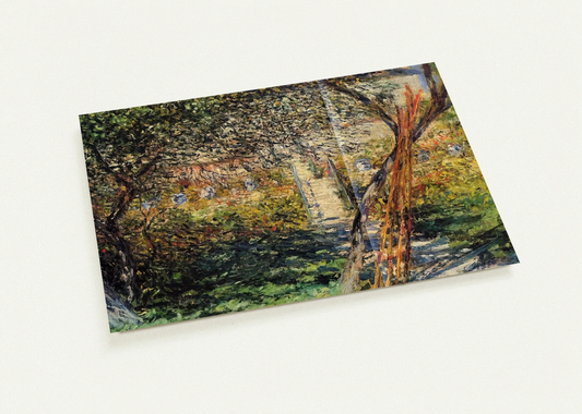 Garden at Vetheuil By claude monet Pack of 10 Post Cards | claude monet Post Cards | A6 (10.5 x 14.8 cm) - 4.1 x 5.8 inches