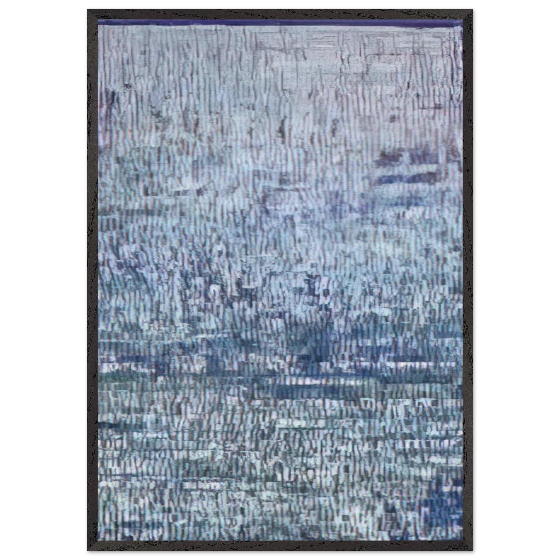 Liberte - Tachisme - Maria Helena Vieira da Silva Framed Art Print – Black Wooden Frame - Default Title - -Framed Art Print