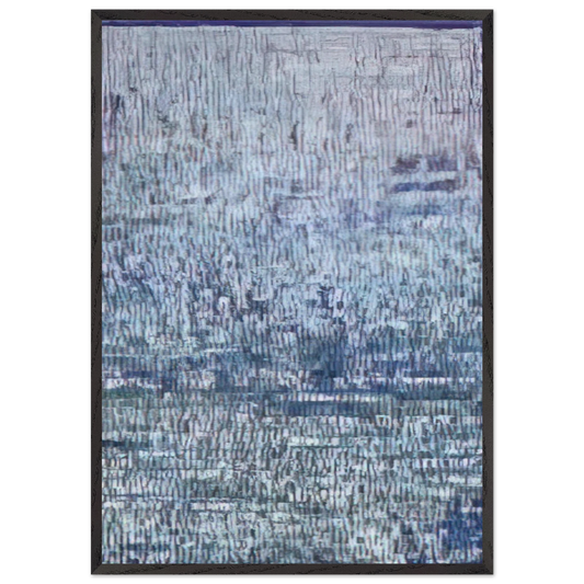 Liberte - Tachisme - Maria Helena Vieira da Silva Framed Art Print – Black Wooden Frame - Default Title - -Framed Art Print