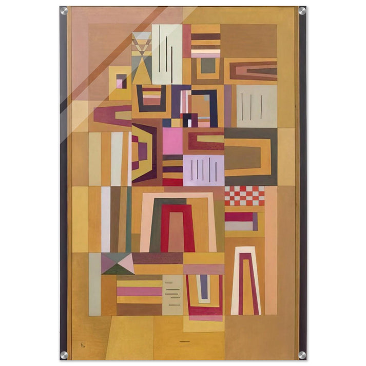 COMPENSATION ROSE 1933 - Wassily Kandinsky Acrylic Print - 70x100 cm / 28x40″ inches