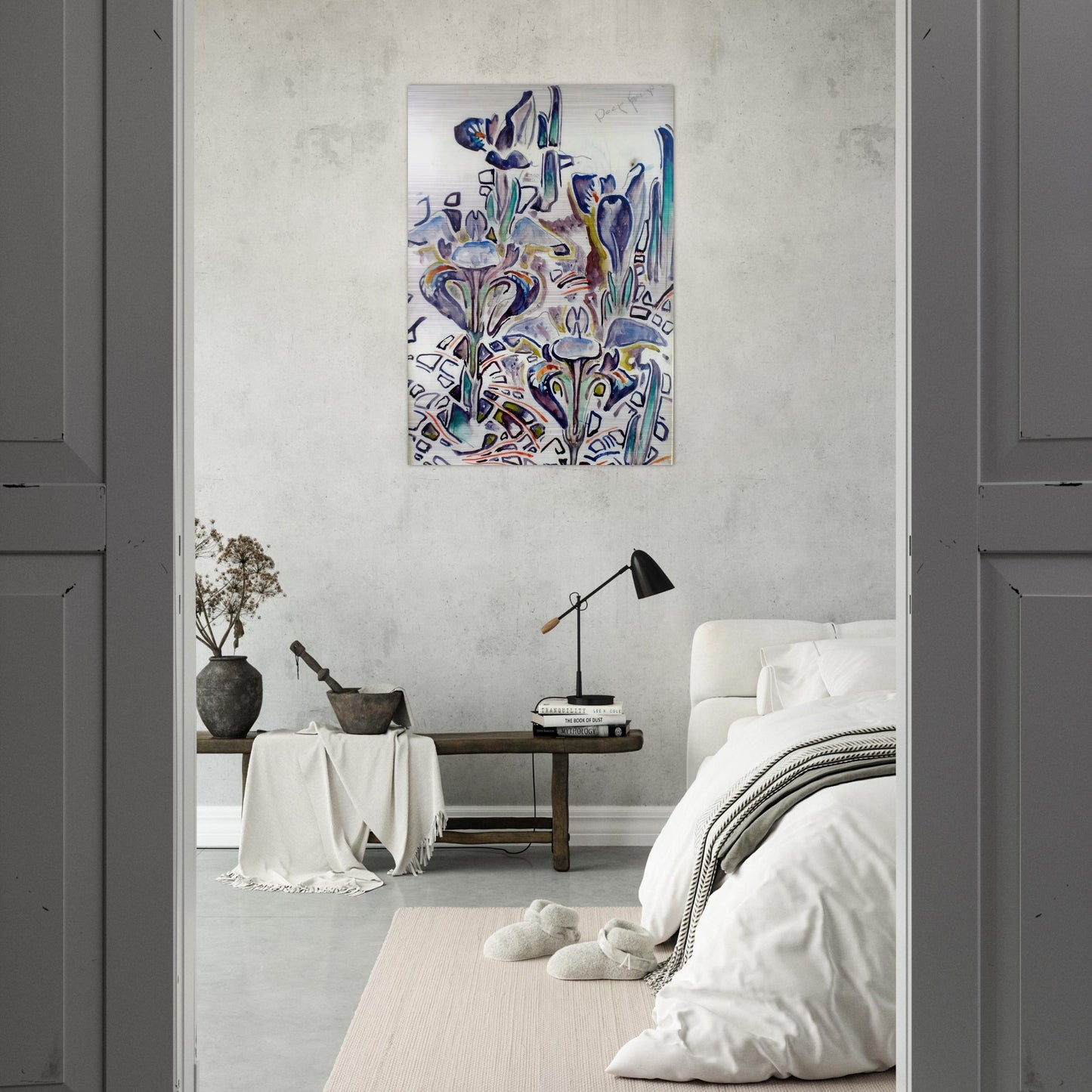 Walter Anderson - Walter Anderson Brushed Aluminum Print - 70x100 cm / 28x40 inches | Walter Anderson Aluminum Print | Walter Anderson Prints