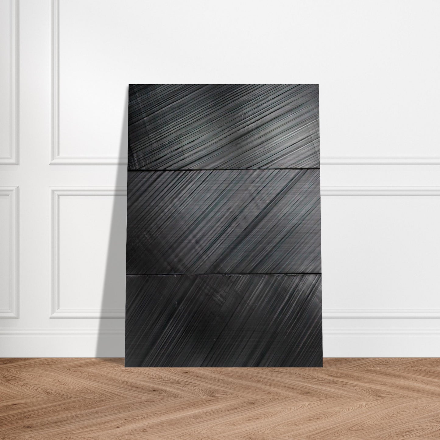 Peinture 18 Mars 2010 - 2010 - Pierre Soulages Brushed Aluminum Print - 70x100 cm / 28x40 inches | Pierre Soulages Aluminum Print | Pierre Soulages Prints