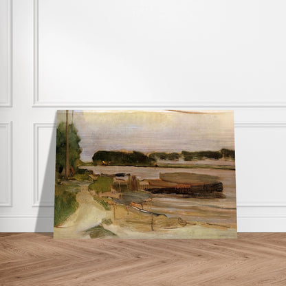 At the Amstel Sun - Piet Mondrian Brushed Aluminum Print - 70x100 cm / 28x40 inches | Piet Mondrian Aluminum Print | Piet Mondrian Prints