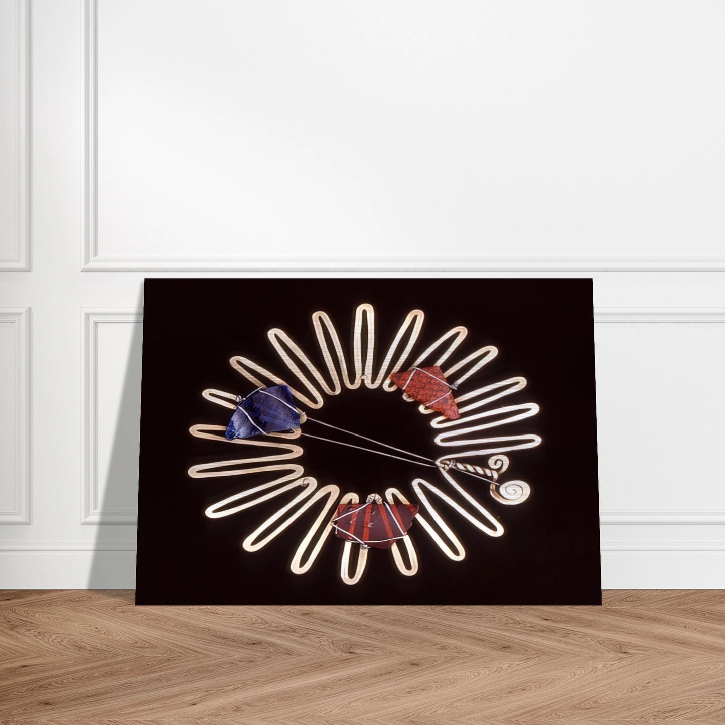 BROOCH 1938 - Alexander Calder Brushed Aluminum Print - 70x100 cm / 28x40 inches | Alexander Calder Aluminum Print | Alexander Calder Prints