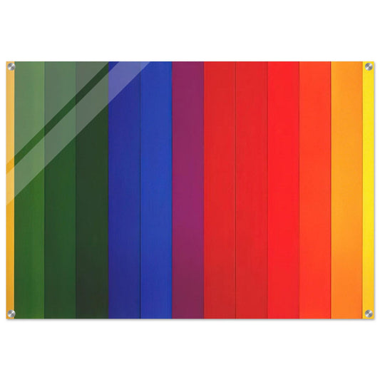 Spectrum III - Ellsworth Kelly Acrylic Print - 70x100 cm / 28x40″ inches | Ellsworth Kelly Wall Art | Ellsworth Kelly Prints
