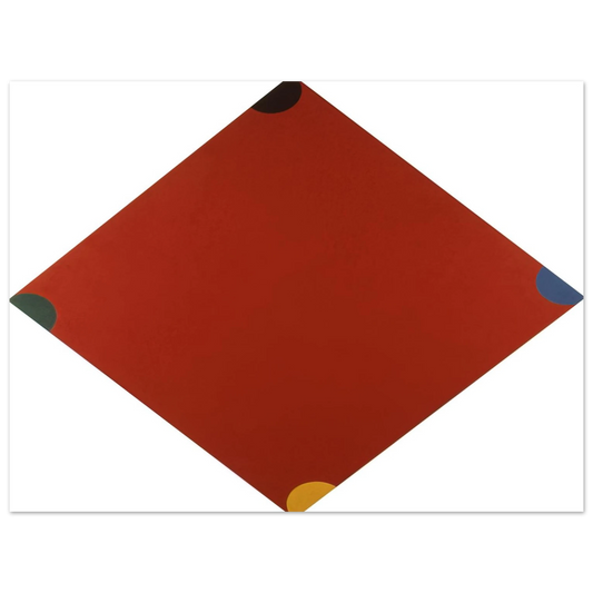 Jeremy Moon - Cape Red - 1965 Fine Art Poster - Default Title
