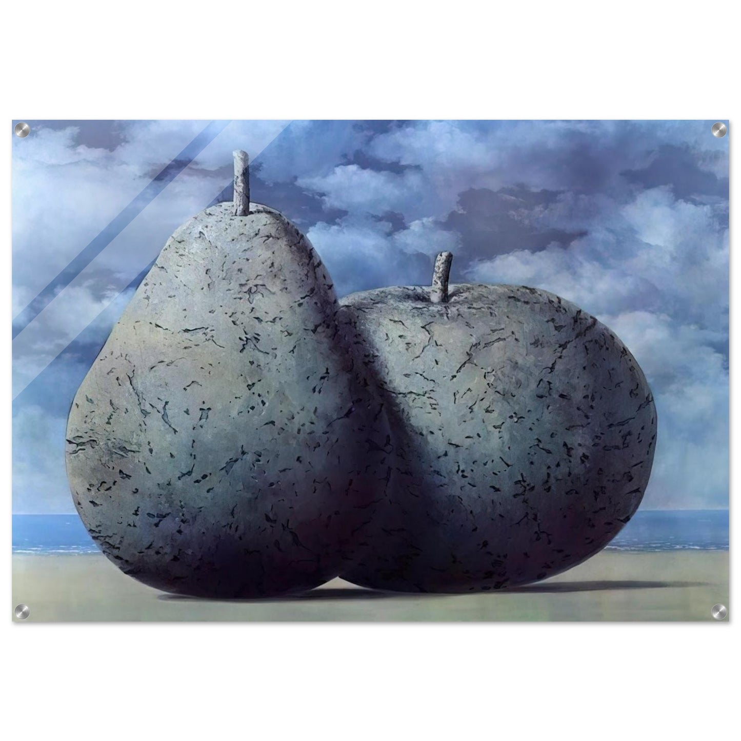 MEMORY OF A VOYAGE 1952 - Rene Magritte Acrylic Print - 70x100 cm / 28x40″ inches | Rene Magritte Wall Art | Rene Magritte Prints