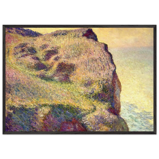 The Pointe du Petit Ailly - claude monet Framed Art Print – Black Wooden Frame - Default Title - -Framed Art Print