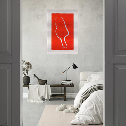 Untitled - 1978 - Donald Judd Brushed Aluminum Print - 70x100 cm / 28x40 inches | Donald Judd Aluminum Print | Donald Judd Prints