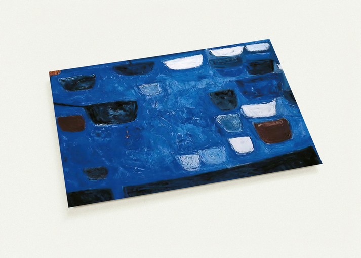 Blue Still Life - 1957 By William Scott Pack of 10 Post Cards | William Scott Post Cards | A6 (10.5 x 14.8 cm) - 4.1 x 5.8 inches