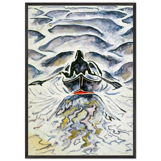 Walter Anderson N15 - Walter Inglis Anderson Framed Art Print – Black Wooden Frame - Default Title - -Framed Art Print