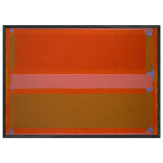 Stop Gap - 1995 - Doug Ohlson Framed Art Print – Black Wooden Frame - Default Title - -Framed Art Print