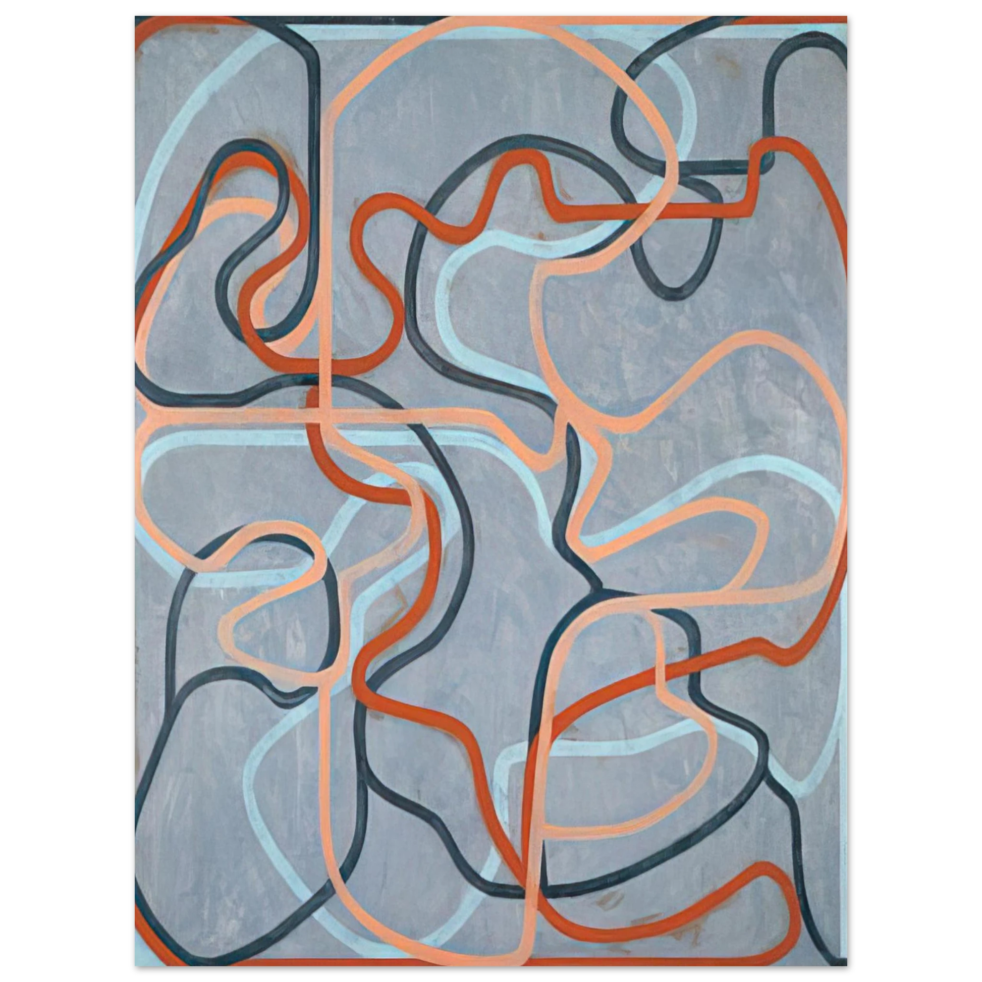 Brice Marden - Epitaph Painting 5 - 2001 Fine Art Poster - Default Title