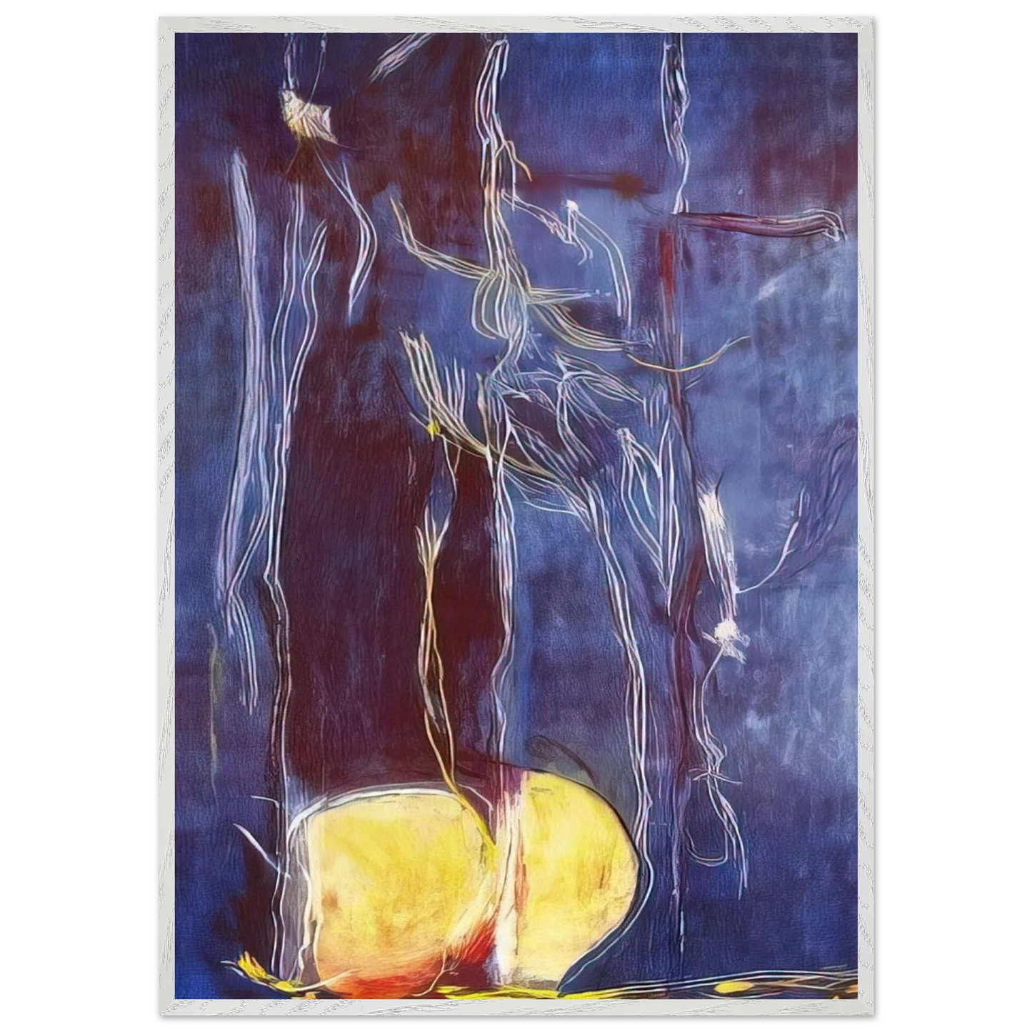 Helen Frankenthaler - All About Blue - 1994 Wall art - 30x45 cm / 12x18 inches - Fine Art Poster - -