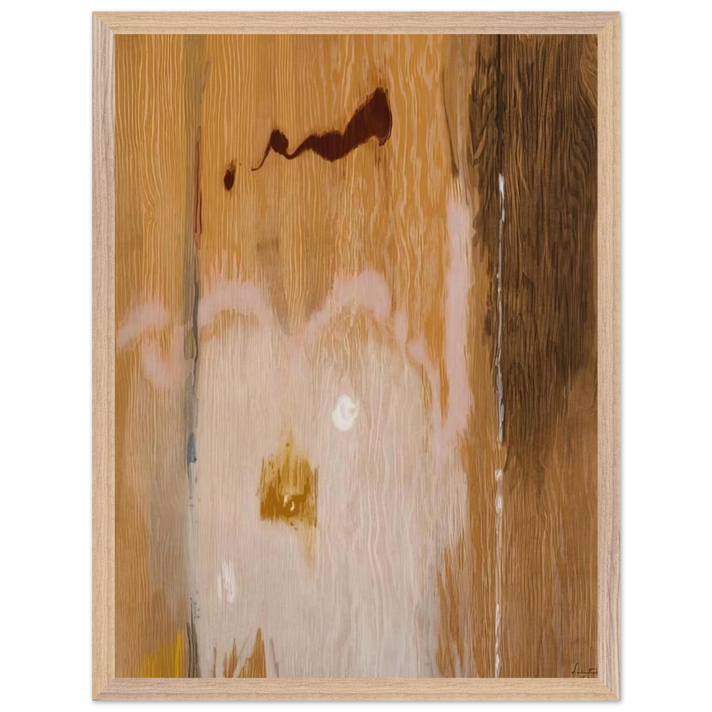Helen Frankenthaler - Tales of Genji VI - 1998 Wall art - 27x35 cm / 11x14 inches - Fine Art Poster - -