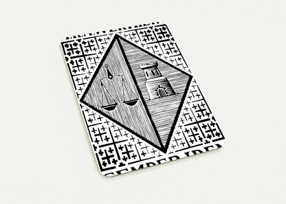 BOOKPLATE A R A WERTHEIM By MC Escher Pack of 10 Post Cards | MC Escher Post Cards | A6 (10.5 x 14.8 cm) - 4.1 x 5.8 inches