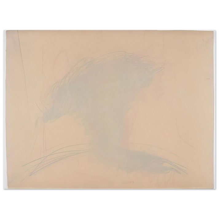 Dieter Roth - Self-Portrait as a Flower Pot - 1971  75x100 cm / 30x40inches Fine Art Poster