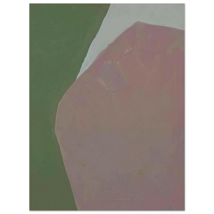 Kenzo Okada - Untitled - 1963  75x100 cm / 30x40inches Fine Art Poster