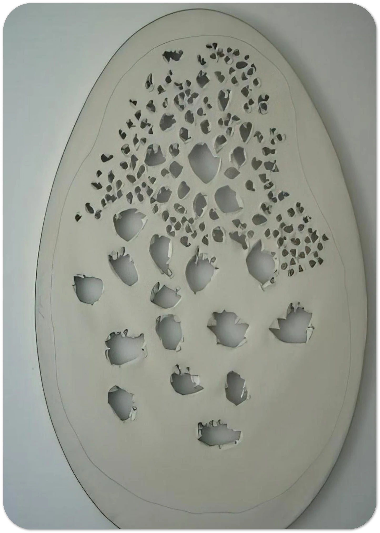 Concept Spatiale - 1963 By Lucio Fontana Pack of 10 Post Cards | Lucio Fontana Post Cards | A6 (10.5 x 14.8 cm) - 4.1 x 5.8 inches