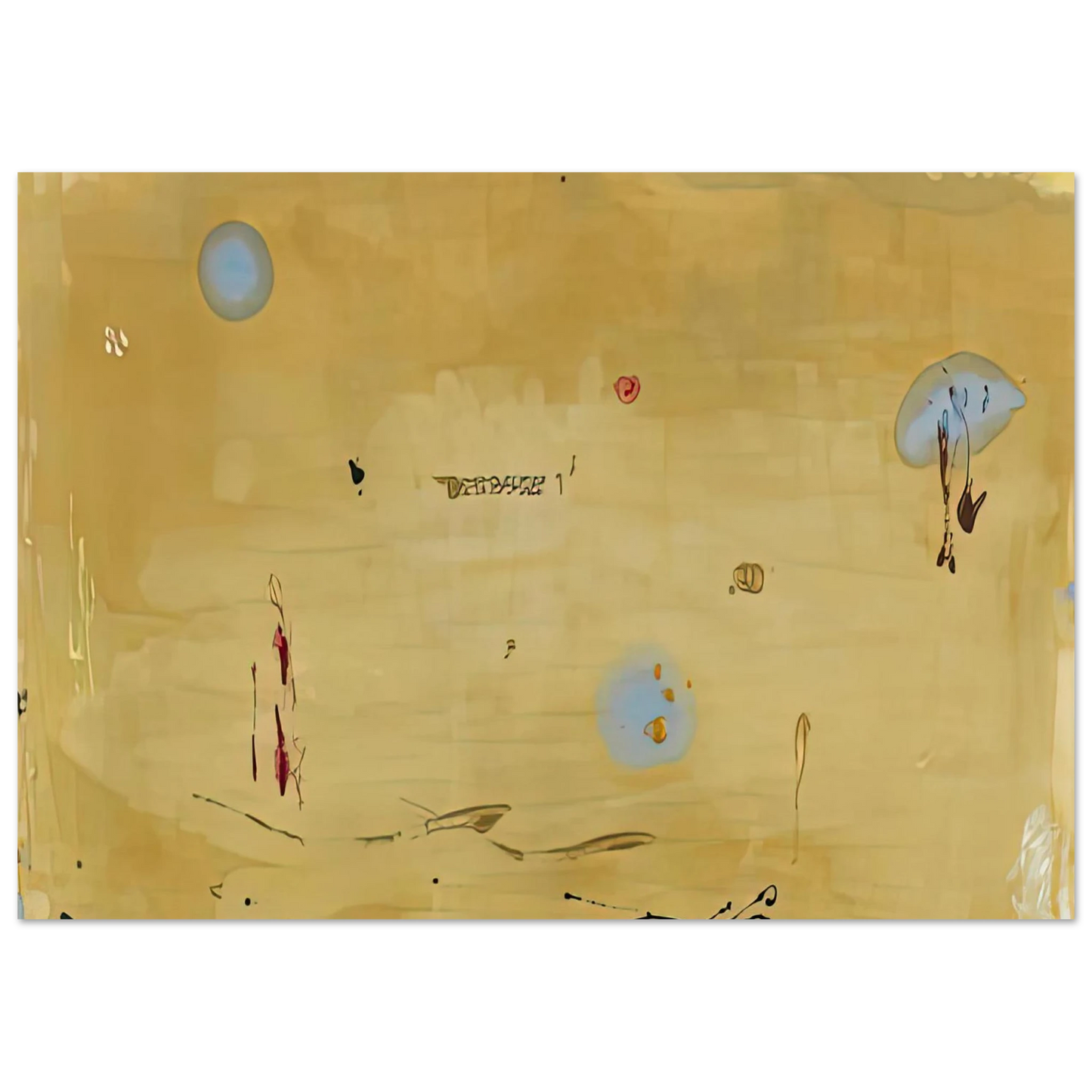 Helen Frankenthaler - Brother Angel, 1983- Wall Art - 30x40 cm / 12x16 inches - Fine Art Poster - -