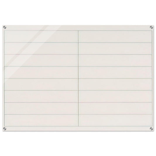 On a clear day, #2 - Agnes Martin Acrylic Print - 70x100 cm / 28x40″ inches