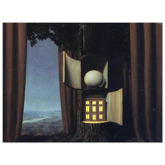 Rene Magritte - THE VOICE OF BLOOD 1948 1 Fine Art Poster - Default Title