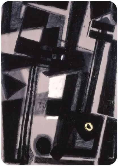 COMPOSITION By Enrico Prampolini Pack of 10 Post Cards | Enrico Prampolini Post Cards | A6 (10.5 x 14.8 cm) - 4.1 x 5.8 inches