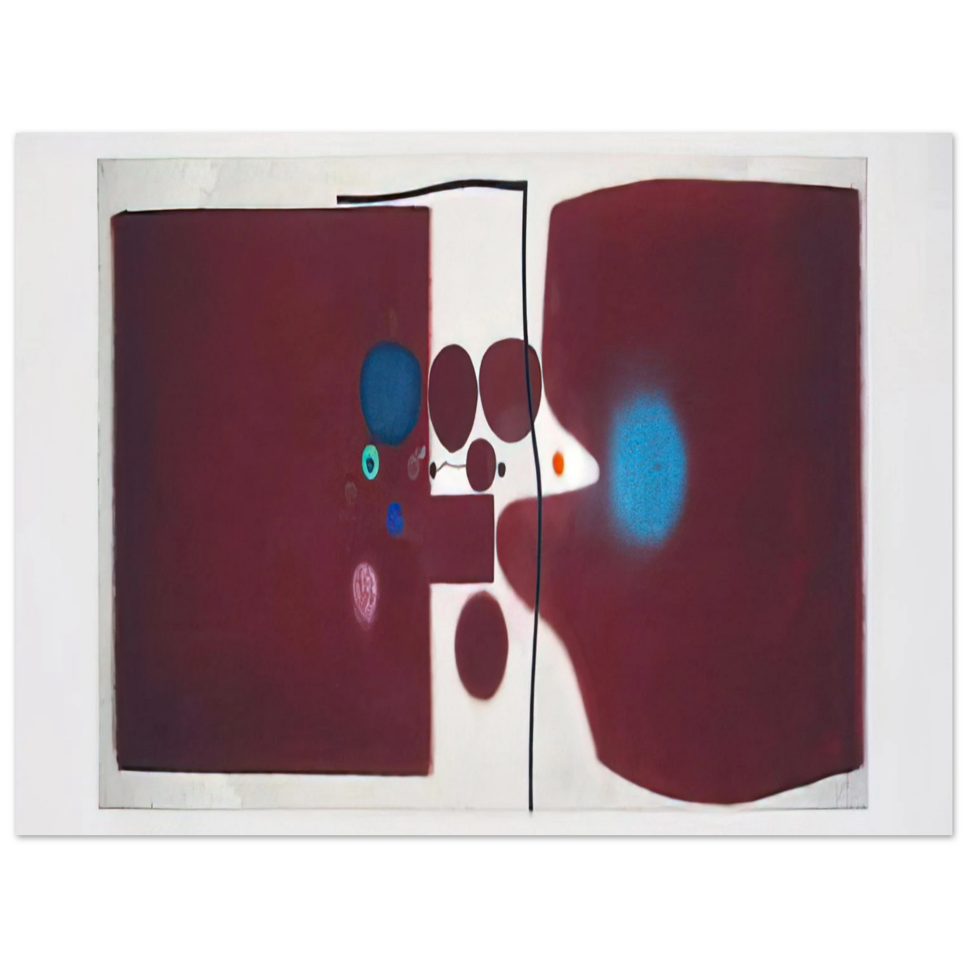 Victor Pasmore - Brown Symphony - 1979 Fine Art Poster - Default Title