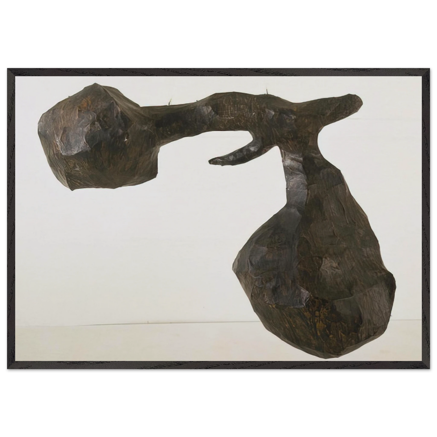 EMPIRE PAPA RAY GUN 1959 - Claes Oldenburg Framed Art Print – Black Wooden Frame - Default Title - -Framed Art Print