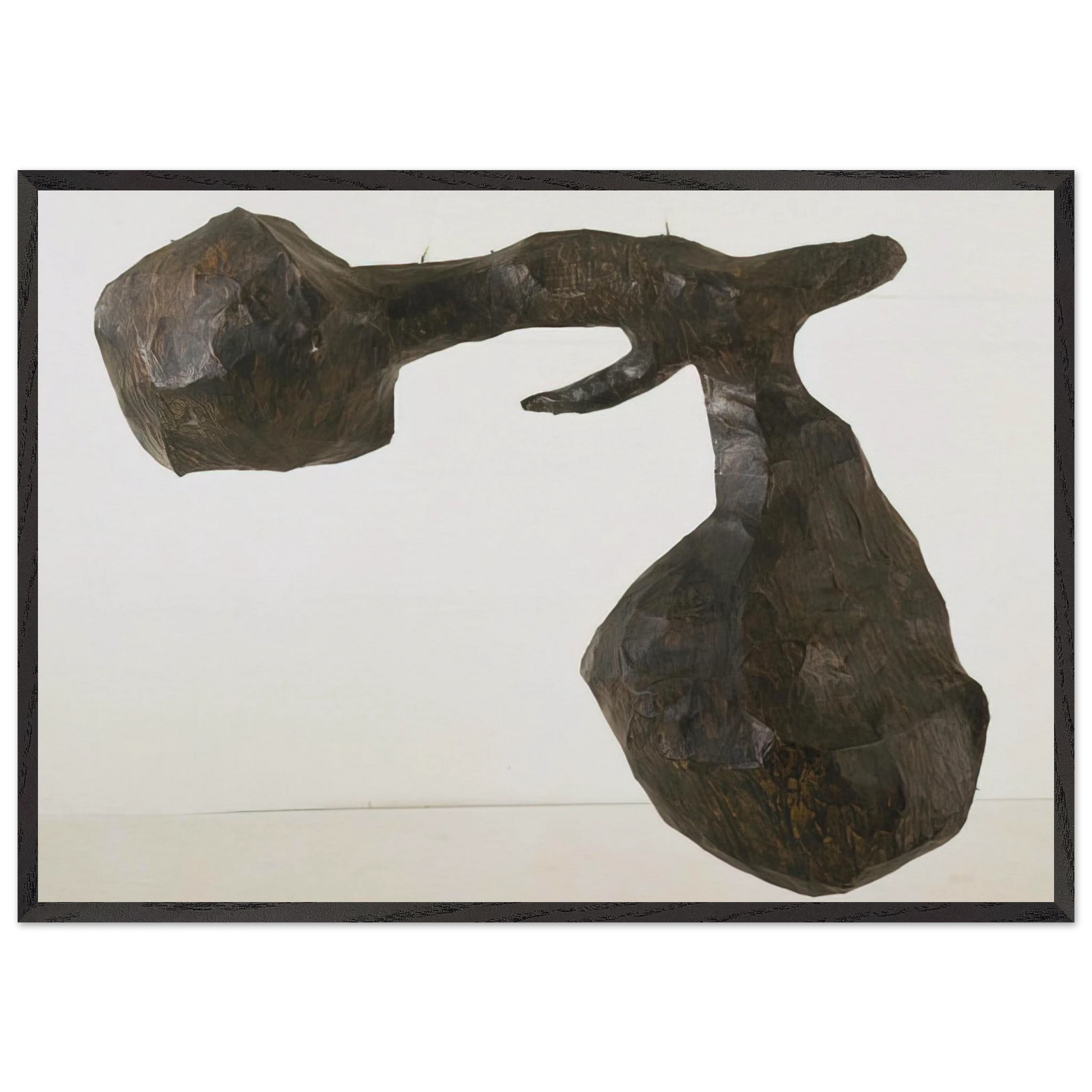 EMPIRE PAPA RAY GUN 1959 - Claes Oldenburg Framed Art Print – Black Wooden Frame - Default Title - -Framed Art Print