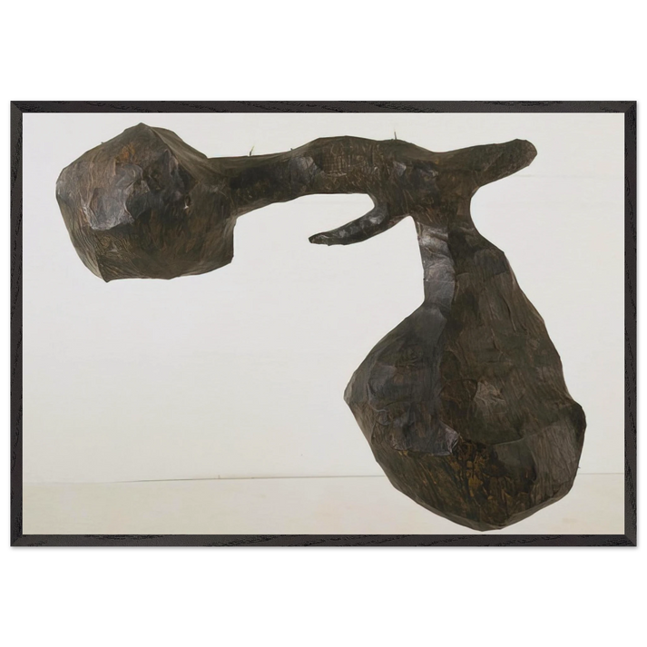 EMPIRE PAPA RAY GUN 1959 - Claes Oldenburg 70x100 cm / 28x40 inches Framed Art Print – Black Wooden Frame