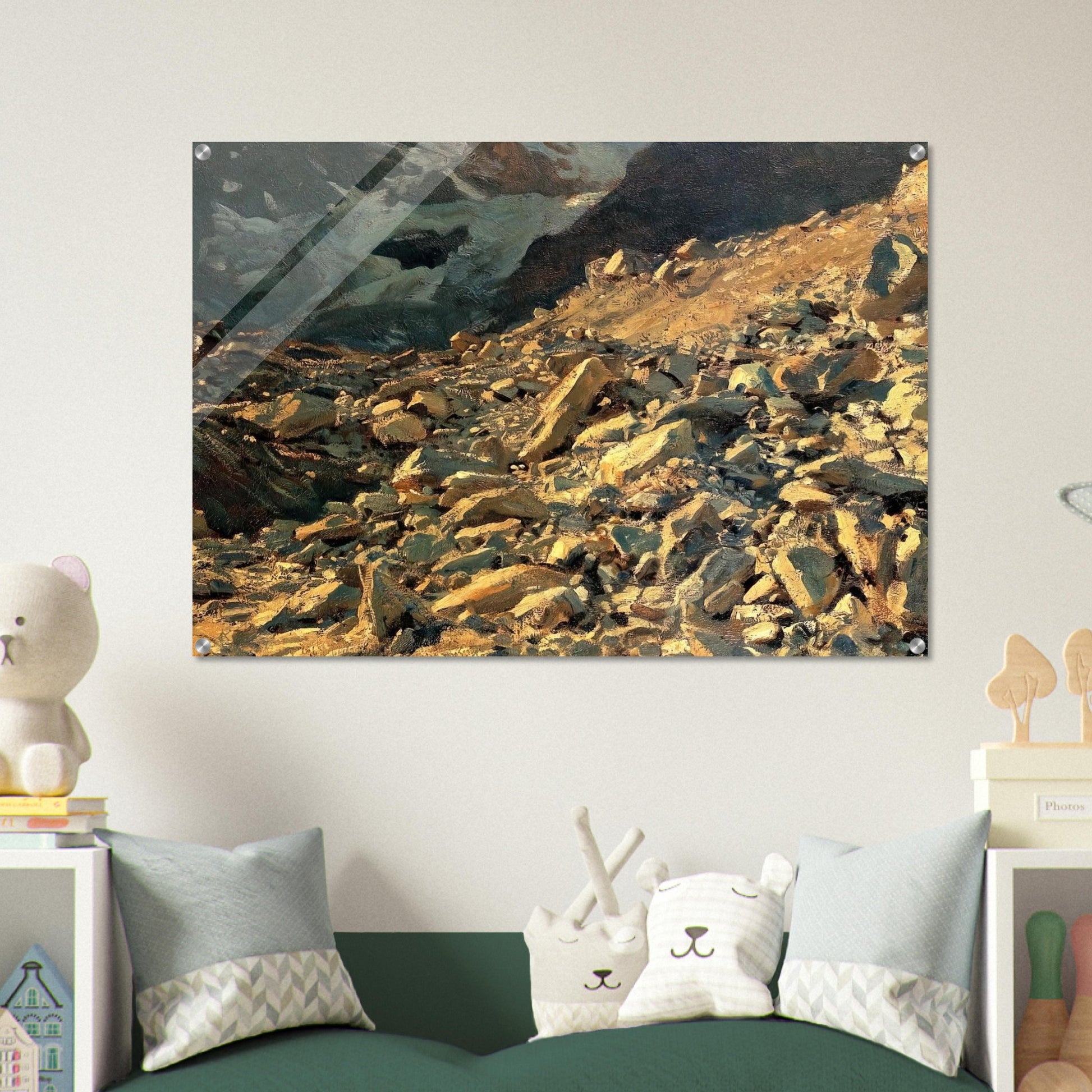 Moraine - John Singer Sargent Acrylic Print - 70x100 cm / 28x40″ inches