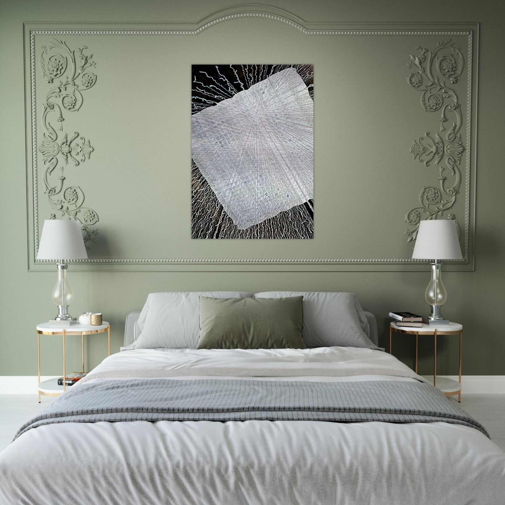 CLOUD SERIES V 1978 - Lenore Tawney Brushed Aluminum Print - 70x100 cm / 28x40 inches | Lenore Tawney Aluminum Print | Lenore Tawney Prints