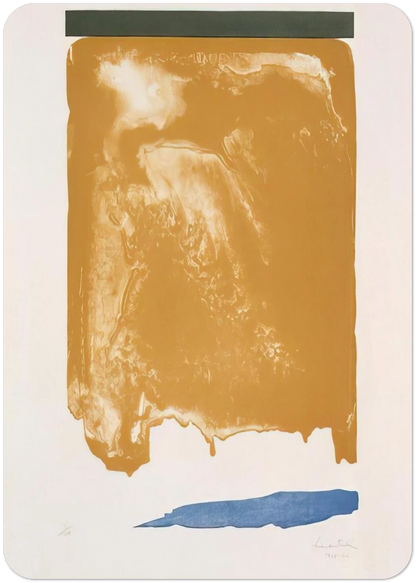 Persian Garden - 1966 By Helen Frankenthaler Pack of 10 Post Cards | Helen Frankenthaler Post Cards | A6 (10.5 x 14.8 cm) - 4.1 x 5.8 inches