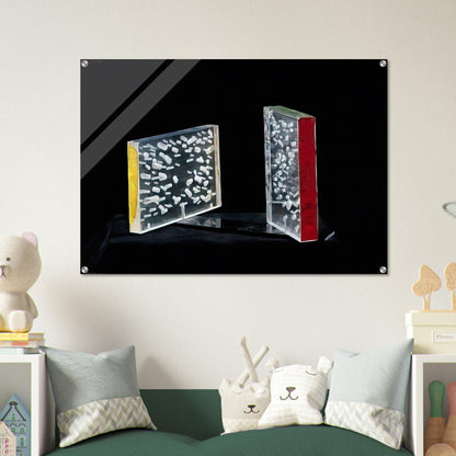 Sospensioni Colorate - 1955 - Piero Dorazio Acrylic Print - 70x100 cm / 28x40″ inches | Piero Dorazio Wall Art | Piero Dorazio Prints