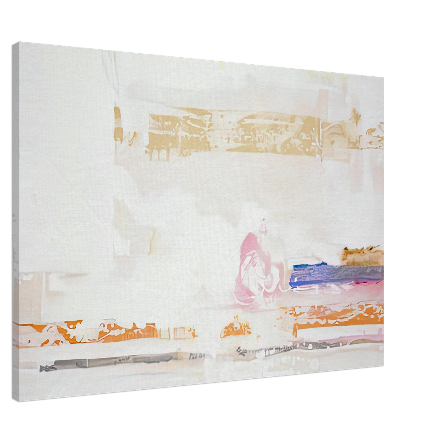 Helen Frankenthaler - Snow Basin, 1990- Wall Art - 60x80 cm / 24x32 inches - Fine Art Poster - -