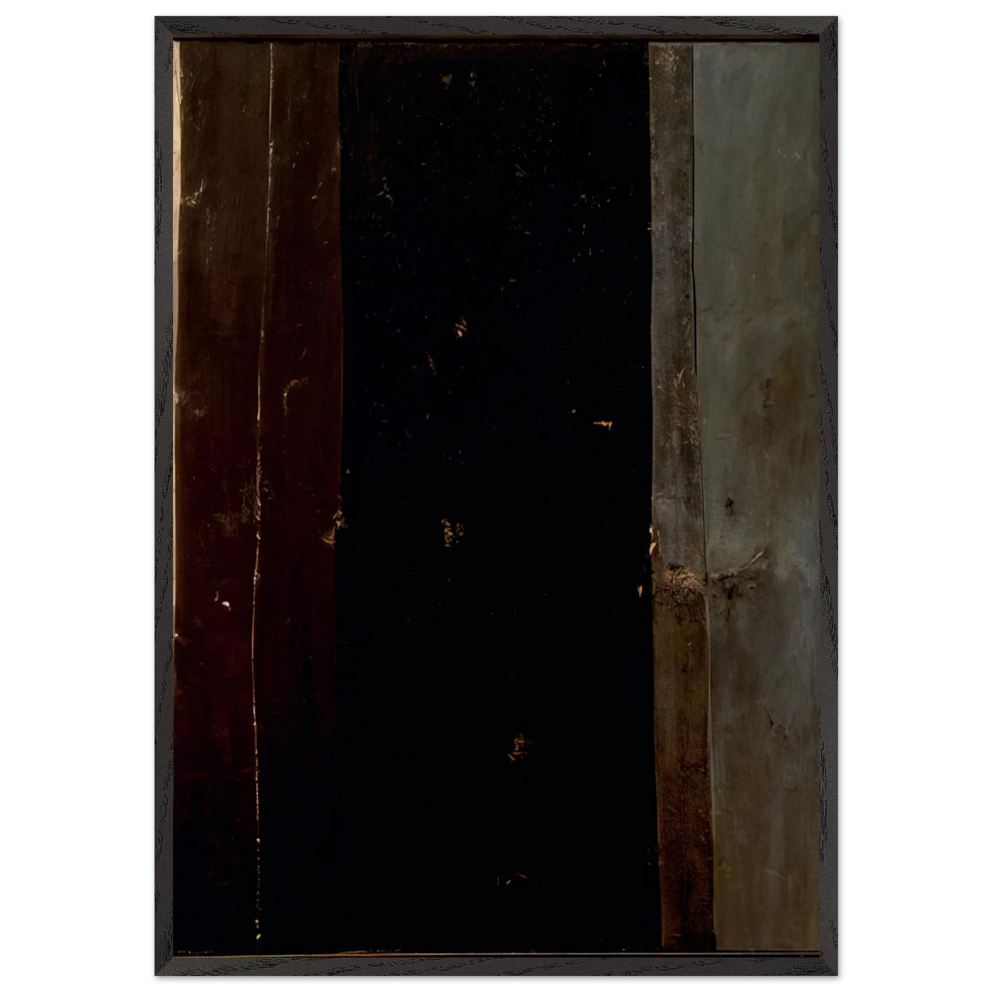 Untitled 3 - 1950 N1 - Edward Corbett Framed Art Print – Black Wooden Frame - Default Title - -Framed Art Print