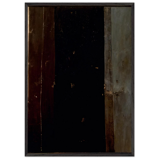 Untitled 3 - 1950 N1 - Edward Corbett Framed Art Print – Black Wooden Frame - Default Title - -Framed Art Print