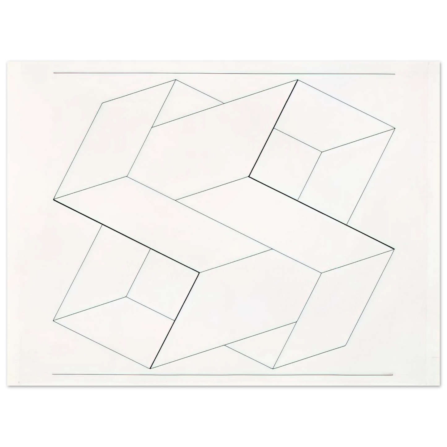 Josef Albers - STRUCTURAL CONSTELLATION 1962 Fine Art Poster - Default Title