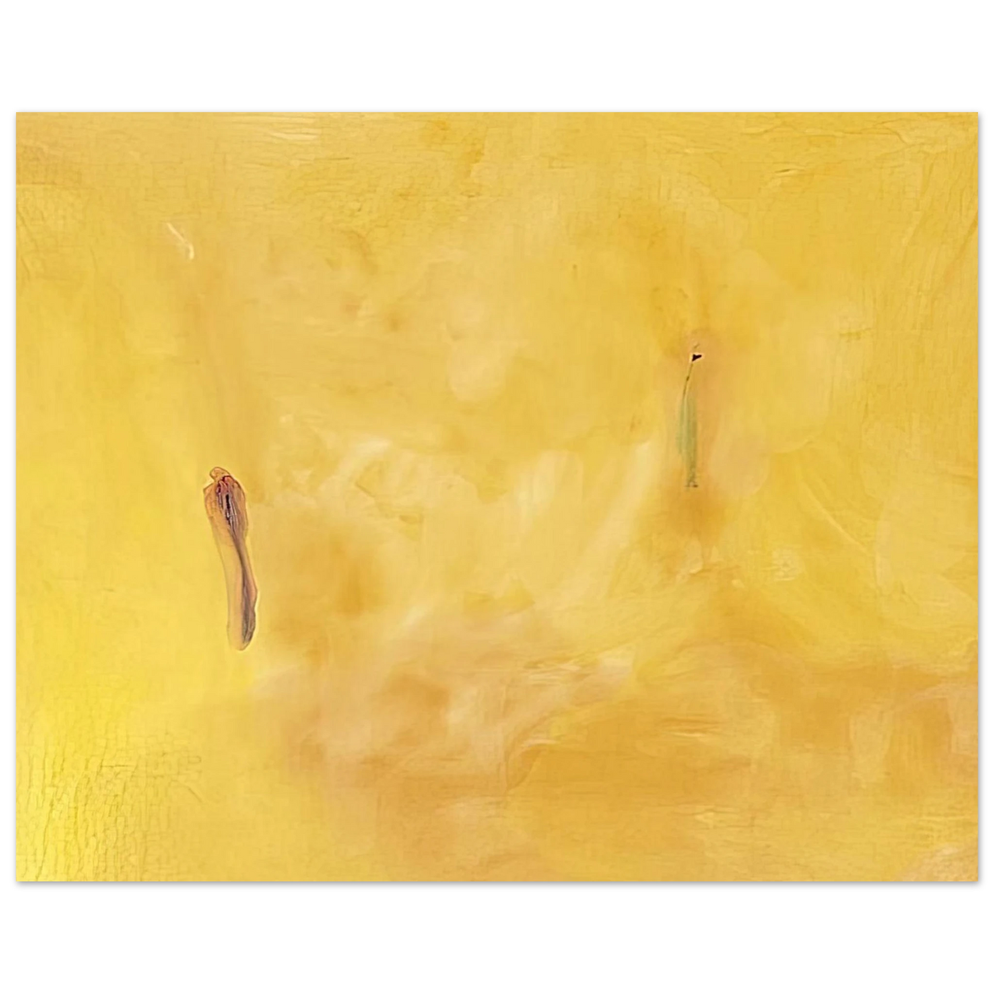 Helen Frankenthaler - Earliness - 1975 Wall art - 30x45 cm / 12x18 inches - Premium Wooden Framed Poster With Fine Art Paper - Black frame