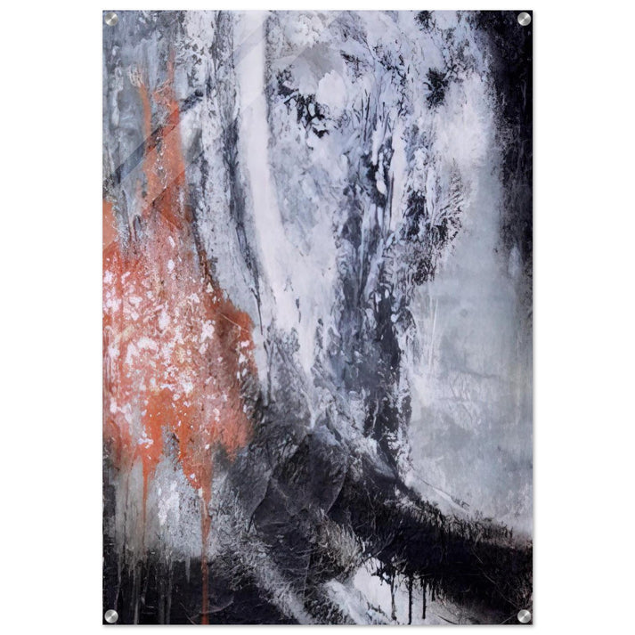 Untitled - Tachisme - Jiro Yoshihara Acrylic Print - 70x100 cm / 28x40″ inches | Jiro Yoshihara Wall Art | Jiro Yoshihara Prints