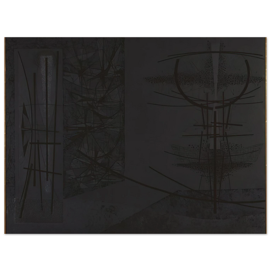 Jimmy Ernst - Stillness - 1956 Fine Art Poster - Default Title