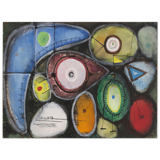 Richard Pousette-Dart - Untitled - 1946 Fine Art Poster - Default Title