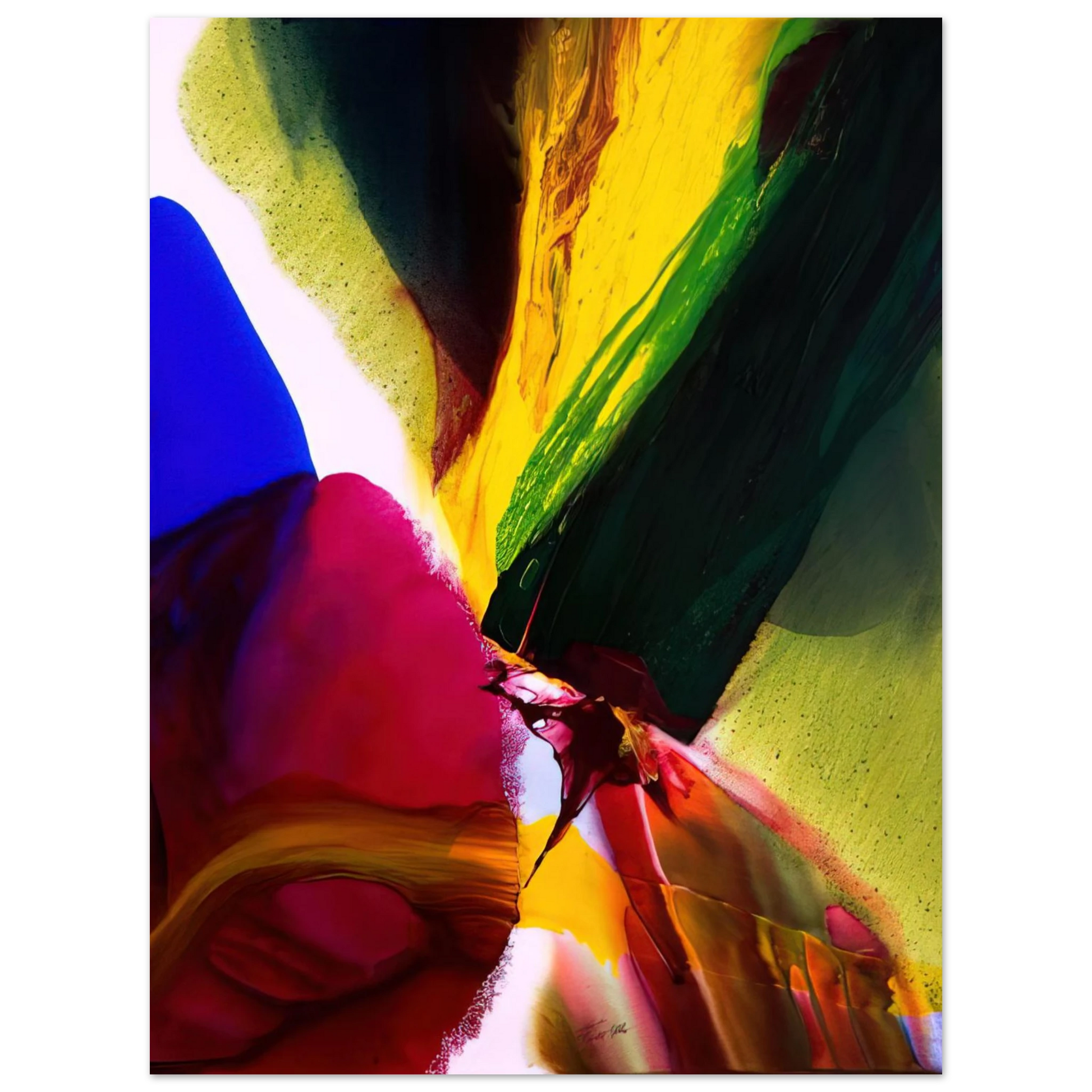 Paul Jenkins - Phenomena Phoenix Equinox - 2006 Fine Art Poster - Default Title