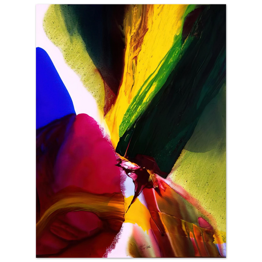 Paul Jenkins - Phenomena Phoenix Equinox - 2006 Fine Art Poster - Default Title
