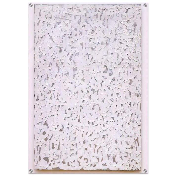 Points - 1963 - Robert Ryman Acrylic Print - 70x100 cm / 28x40″ inches | Robert Ryman Wall Art | Robert Ryman Prints