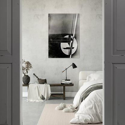 Composition - Laszlo Moholy-Nagy Brushed Aluminum Print - 70x100 cm / 28x40 inches | Laszlo Moholy-Nagy Aluminum Print | Laszlo Moholy-Nagy Prints