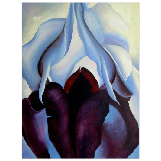 Georgia O'Keeffe - Flower of Life Fine Art Poster - 13x18 cm / 5x7 inches