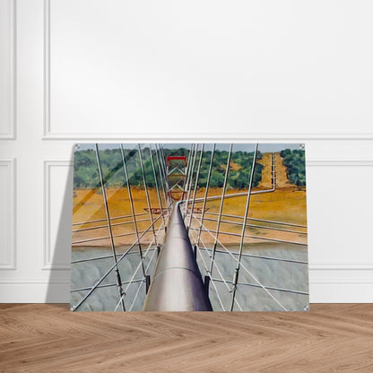 Pipeline - 1955 - Clarence Holbrook Carter Acrylic Print - 70x100 cm / 28x40″ inches | Clarence Holbrook Carter Wall Art | Clarence Holbrook Carter Prints